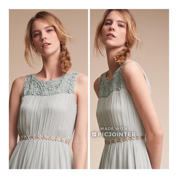 BHLDN Pearl Sash Bridal Lakshmi Belt Wedding - Picture 4 of 8